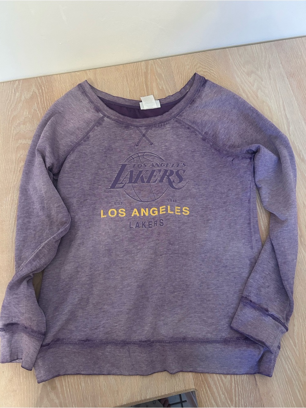 NBA Los Angeles Lakers Purple and Gold Sweatshirt